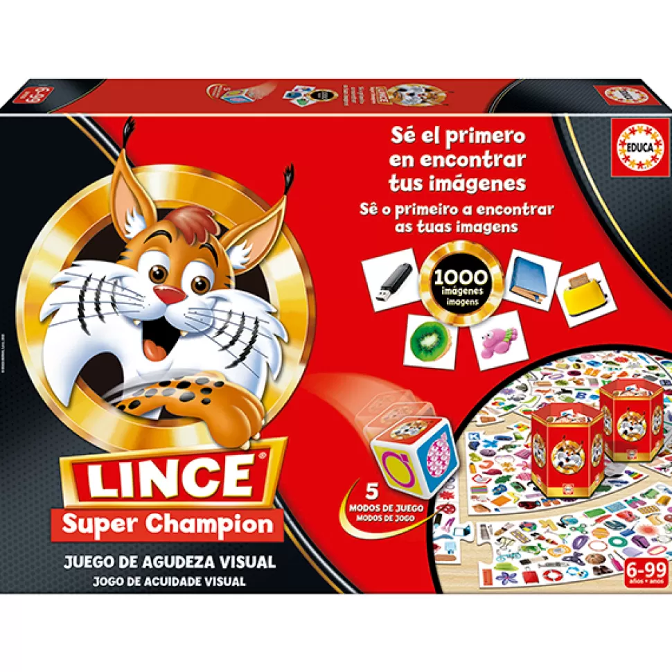 Fashion Brinquedos Educa Borras Lince Super Champion 1000 Imagens