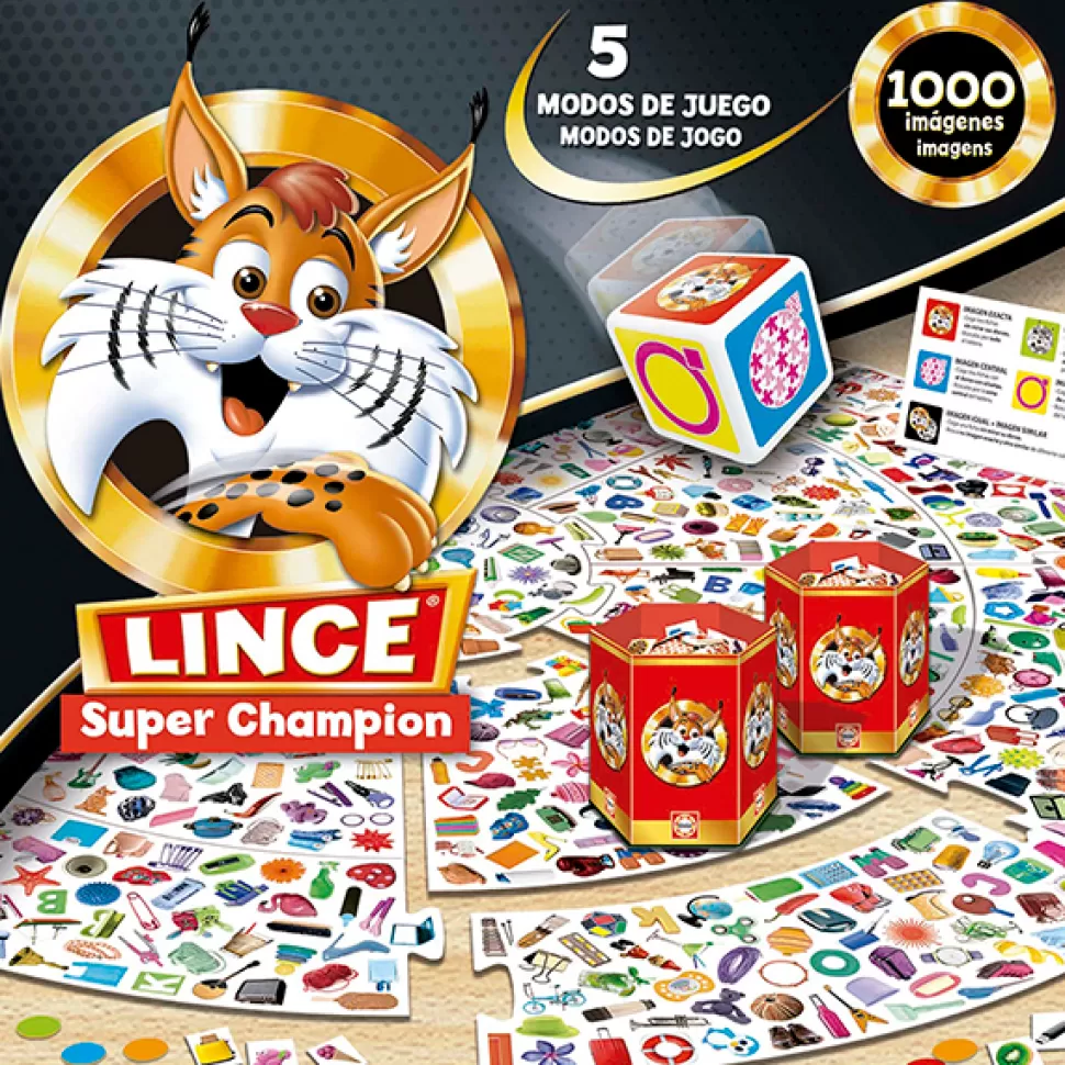 Fashion Brinquedos Educa Borras Lince Super Champion 1000 Imagens