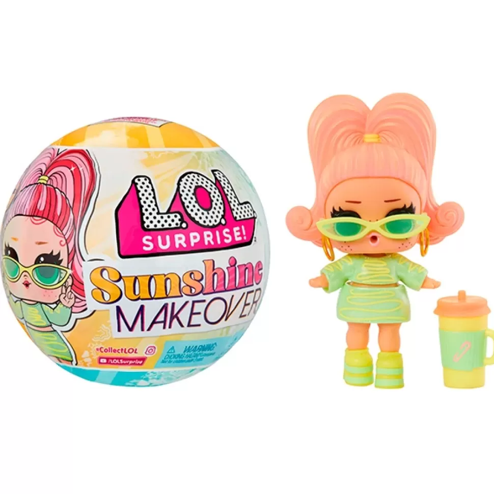 Outlet Brinquedos LOL Lol Surprise Sunshine Makeover Mudanca De Cor