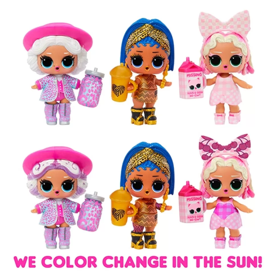 Outlet Brinquedos LOL Lol Surprise Sunshine Makeover Mudanca De Cor