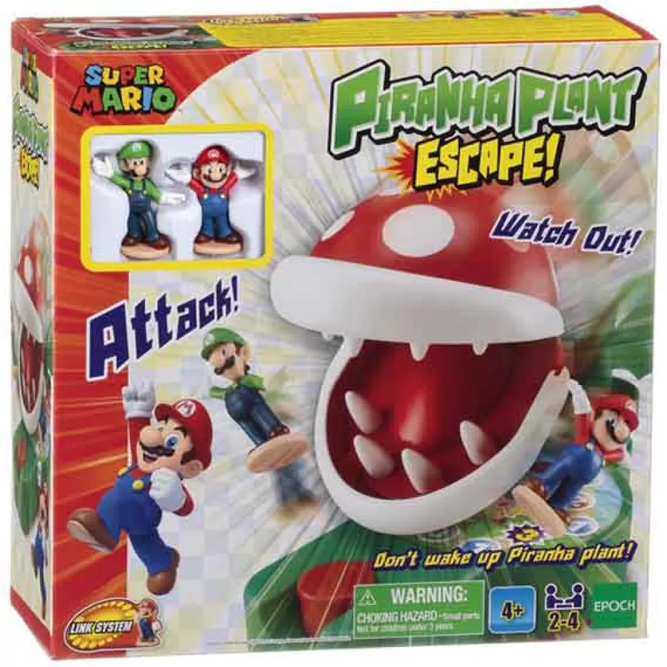 Hot Brinquedos Mario Bros Mario Bros Jogo Piranha Plant Escape