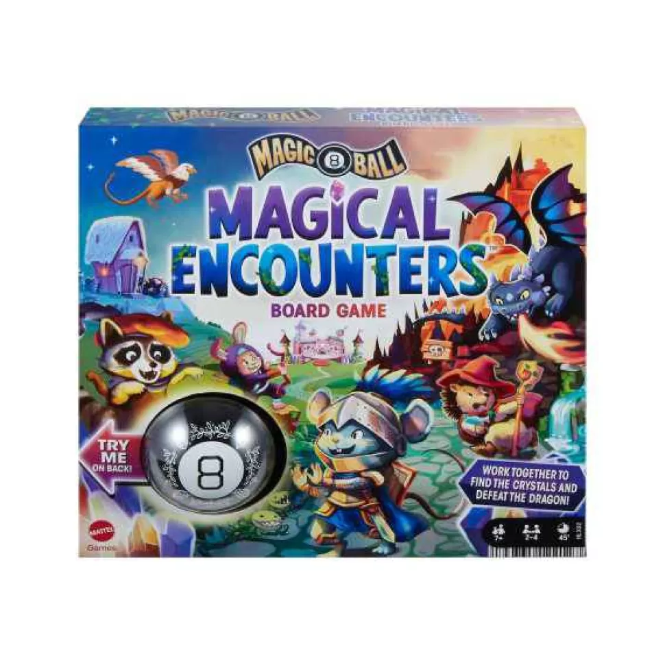 Shop Jogos de tabuleiro UNO Mattel Games Magical 8 Ball Magical Encounters