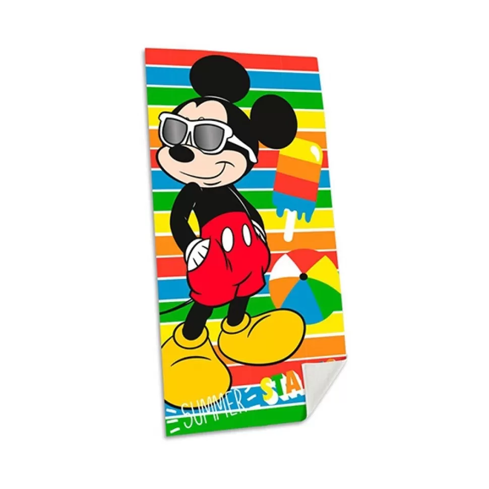 Brinquedos Mickey Mouse Mickey Toalha Algodao 140Cm< Brinquedos Piscina