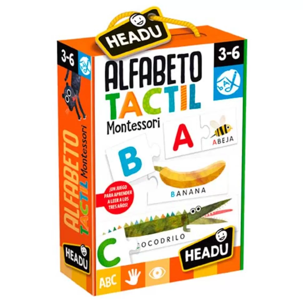 Clearance Brinquedos Headu Montessori Alfabeto Tatil Espanhol
