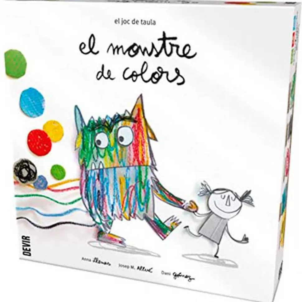 New Brinquedos O Monstro das Cores O Monstro De Cores Devir Jogo De Tabuleiro Em Catalao