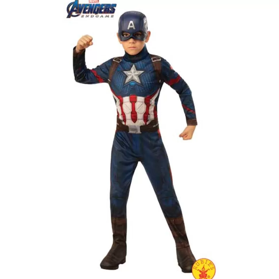 Best Sale Brinquedos Os Vingadores Os Vingadores Da Marvel Disfarce Capitao America Endgame 5-7 Anos