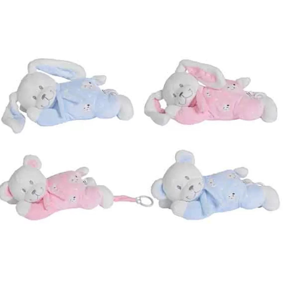 Discount Brinquedos Simba Peluche Infantil Urso-Coelho Musical