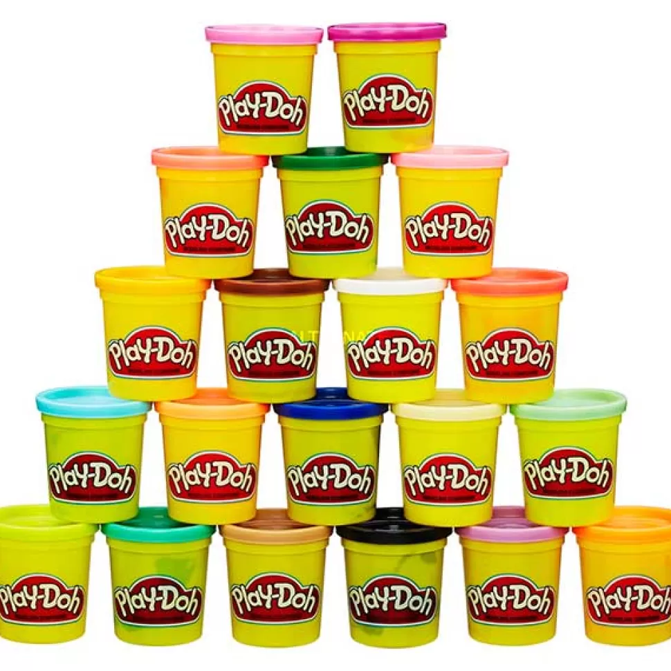 Brinquedos Play-Doh Play-Doh Pack Super Color 20 Latas< Brinquedos De Plasticina