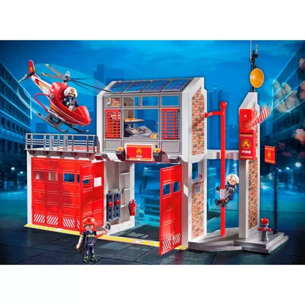 Brinquedos Playmobil City Action Playmobil 9462 City Action Corpo De Bombeiros< Brinquedos De Aviões