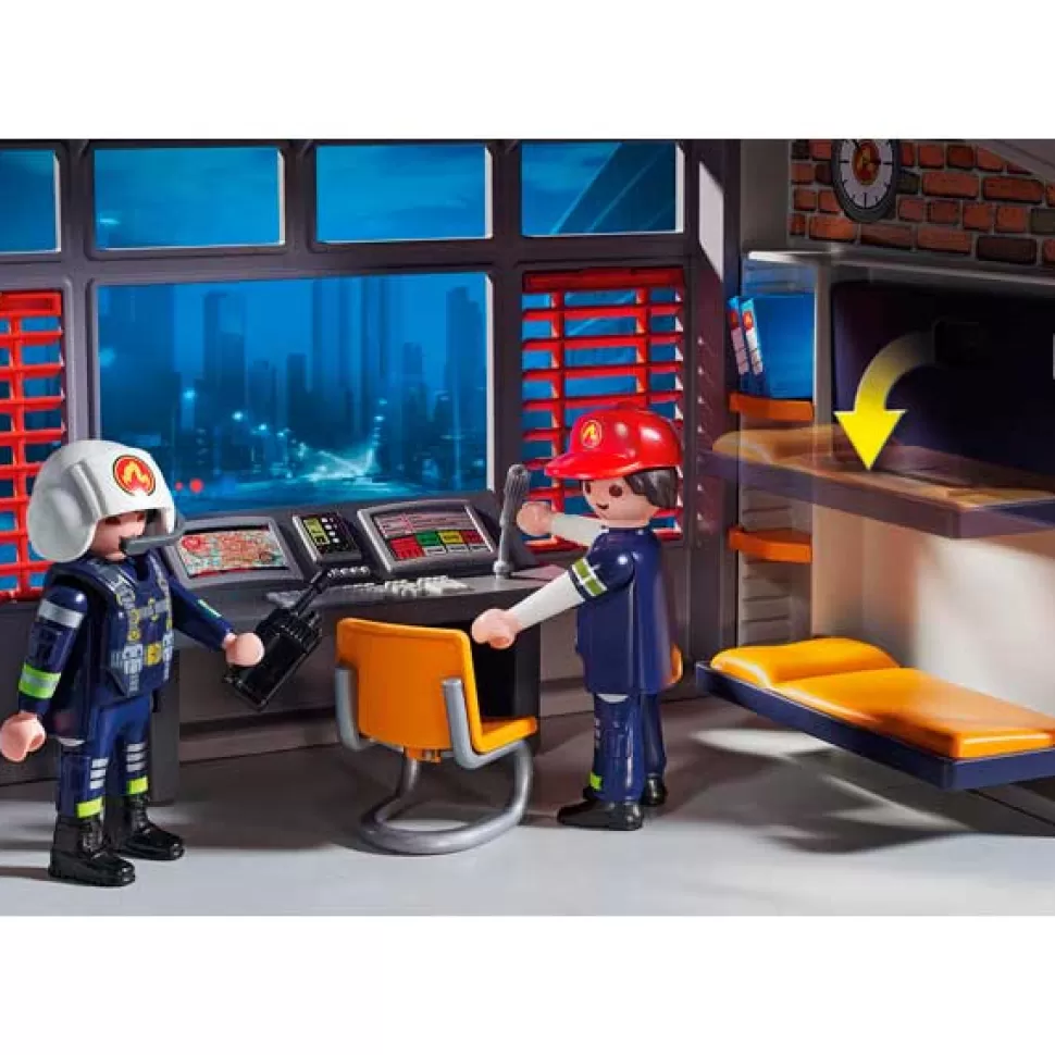 Brinquedos Playmobil City Action Playmobil 9462 City Action Corpo De Bombeiros< Brinquedos De Aviões
