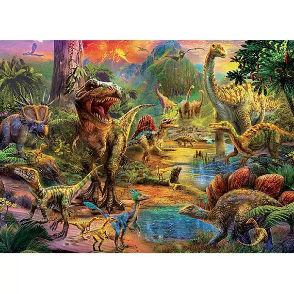 Cheap Brinquedos Educa Borras Puzzle 1000P Dinosaur Land