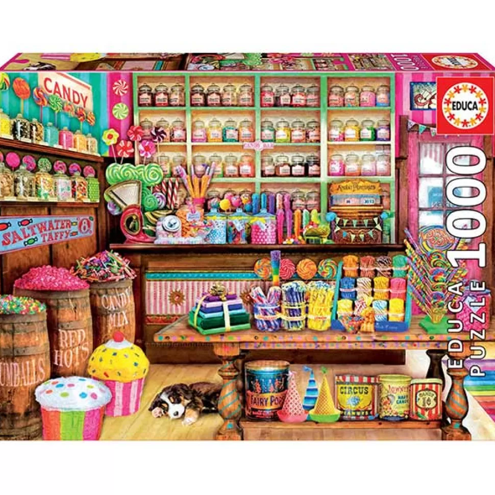 New Brinquedos Educa Borras Puzzle 1000P Loja De Doces