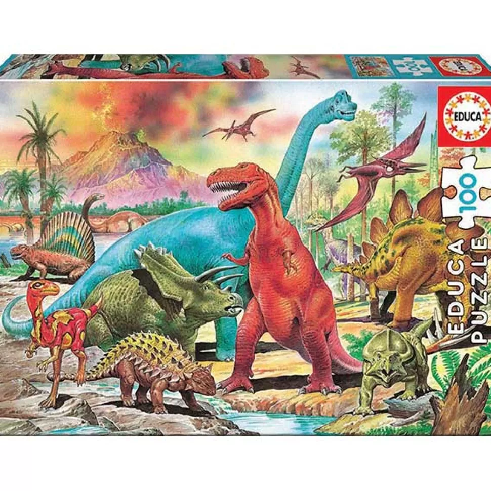 Best Brinquedos Educa Borras Puzzle 100P Dinossauros