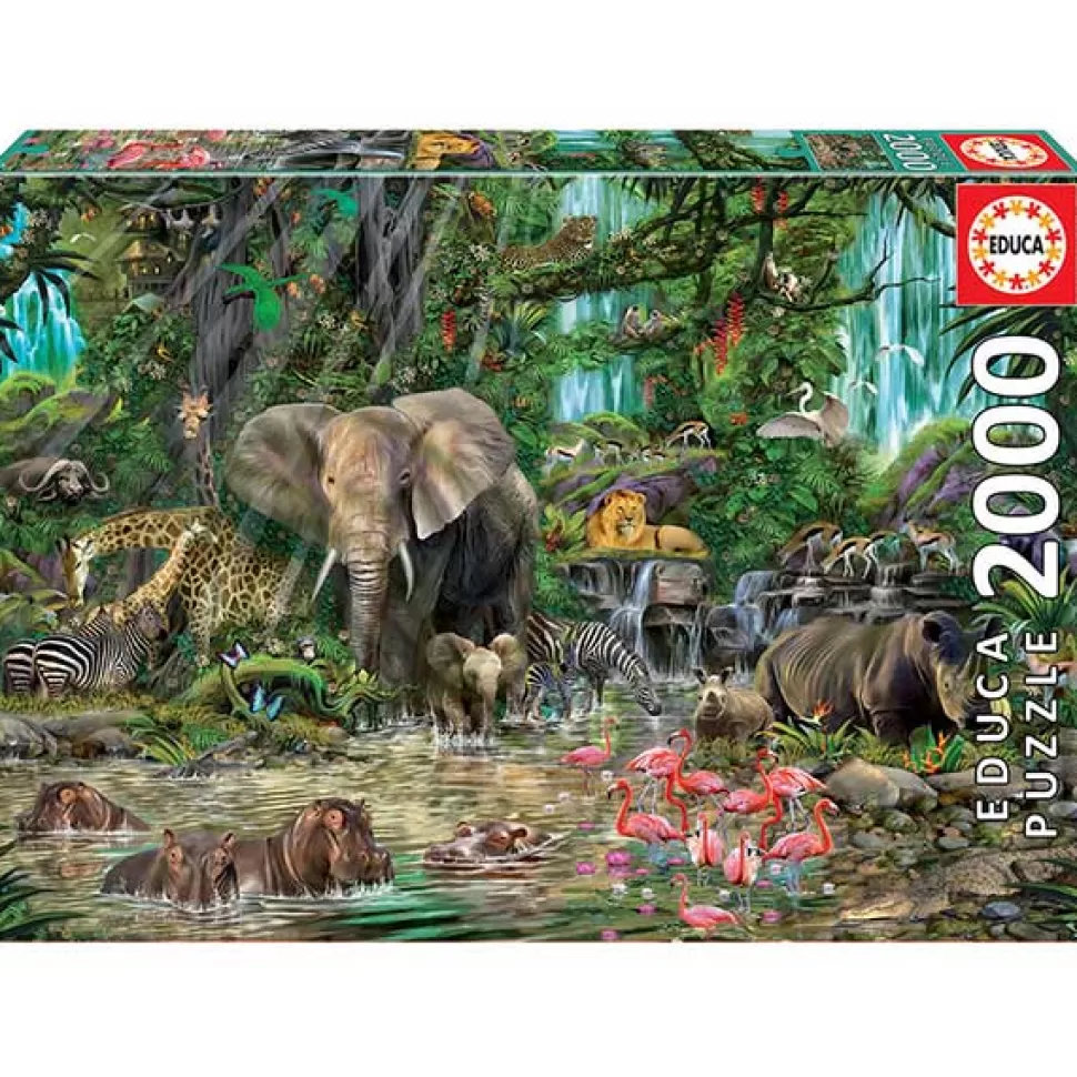 Shop Brinquedos Educa Borras Puzzle 2000P Jungla Africana