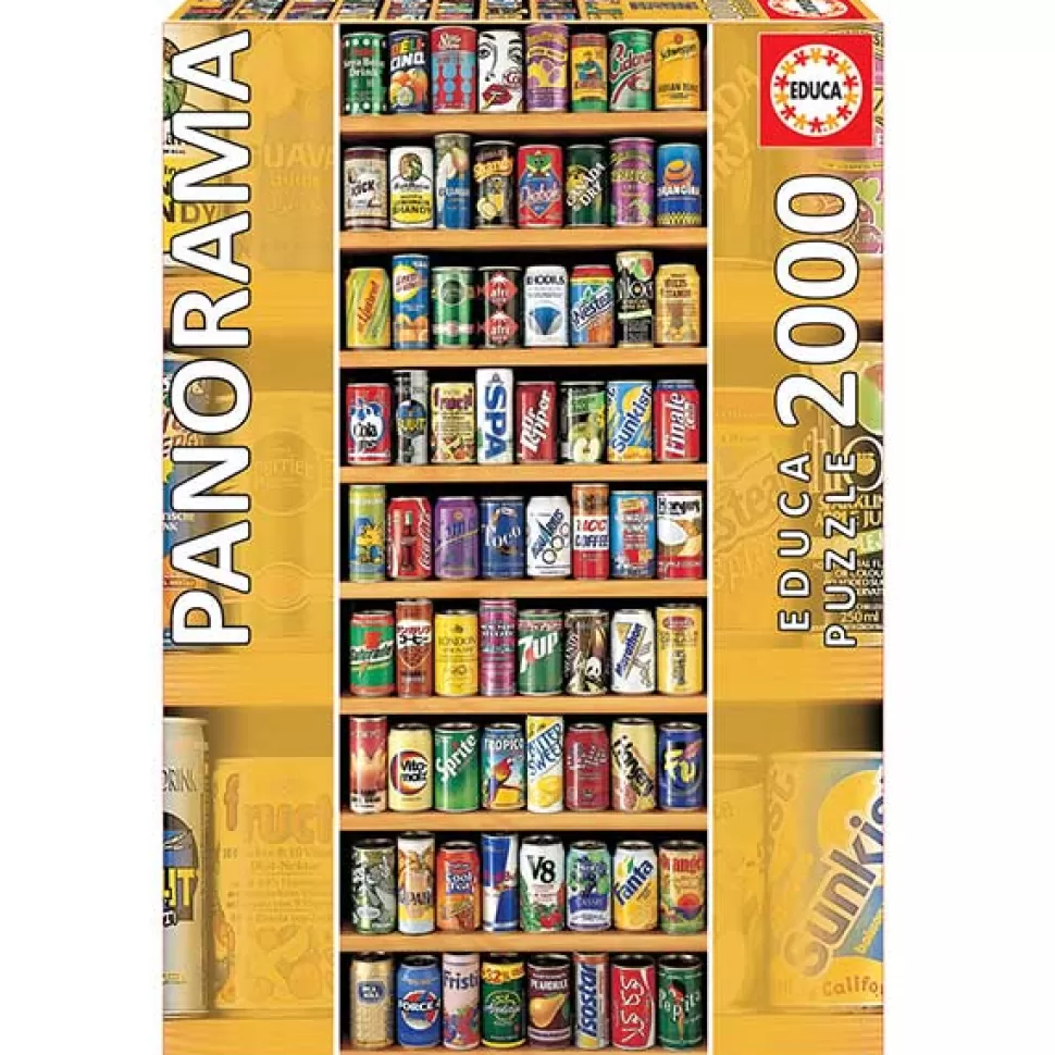 Cheap Brinquedos Educa Borras Puzzle 2000P Lata Em Lata Panoramico