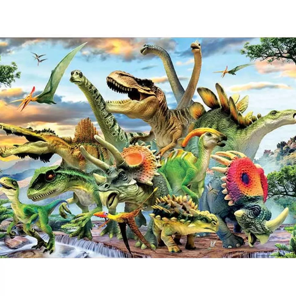 Outlet Brinquedos Educa Borras Puzzle 500P Dinossauros