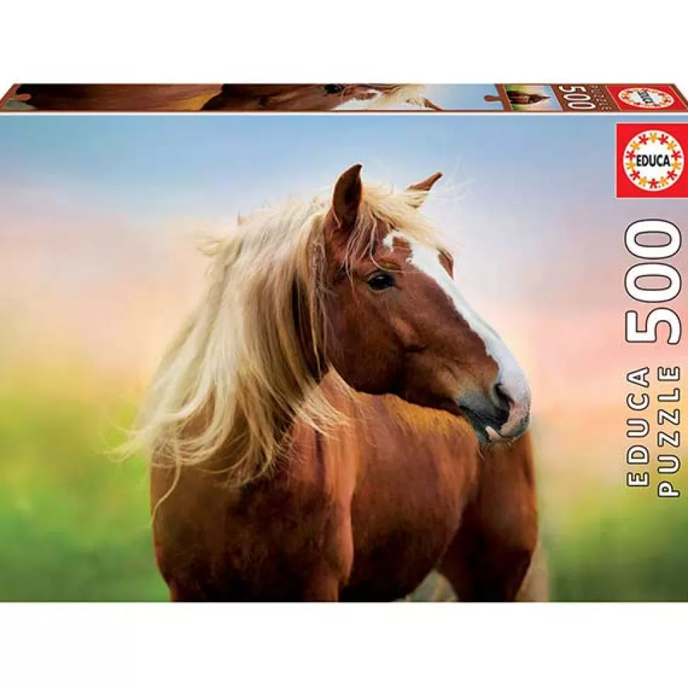 Flash Sale Brinquedos Educa Borras Puzzle 500P Horse At Dawn