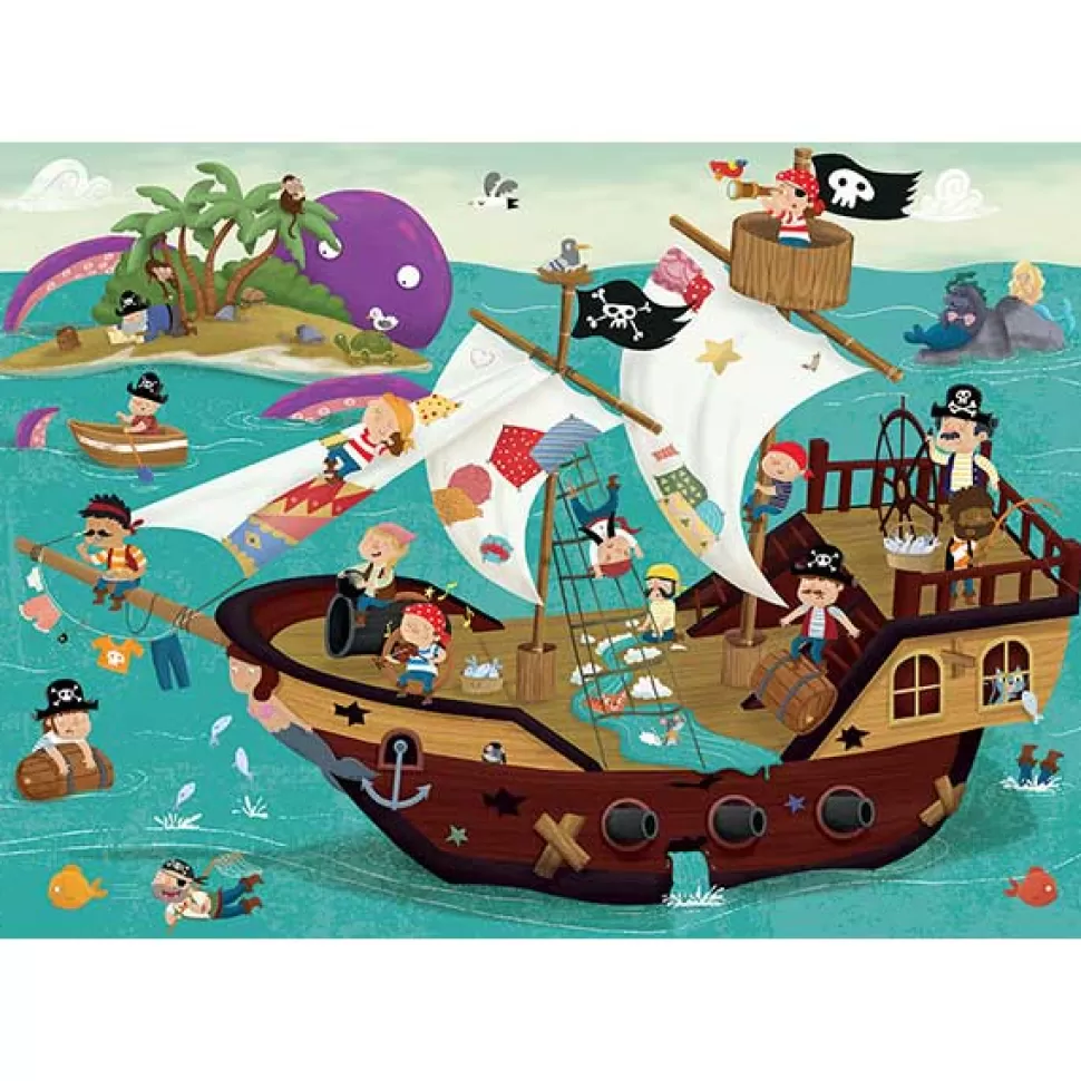 Outlet Brinquedos Educa Borras Puzzle Detectives Piratas