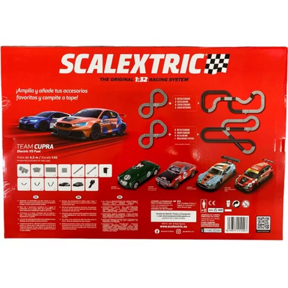 Brinquedos Scalextric Scalextric Original Circuito Team Cupra: Electric Vs Fuel 1:32< Brinquedos De Carros