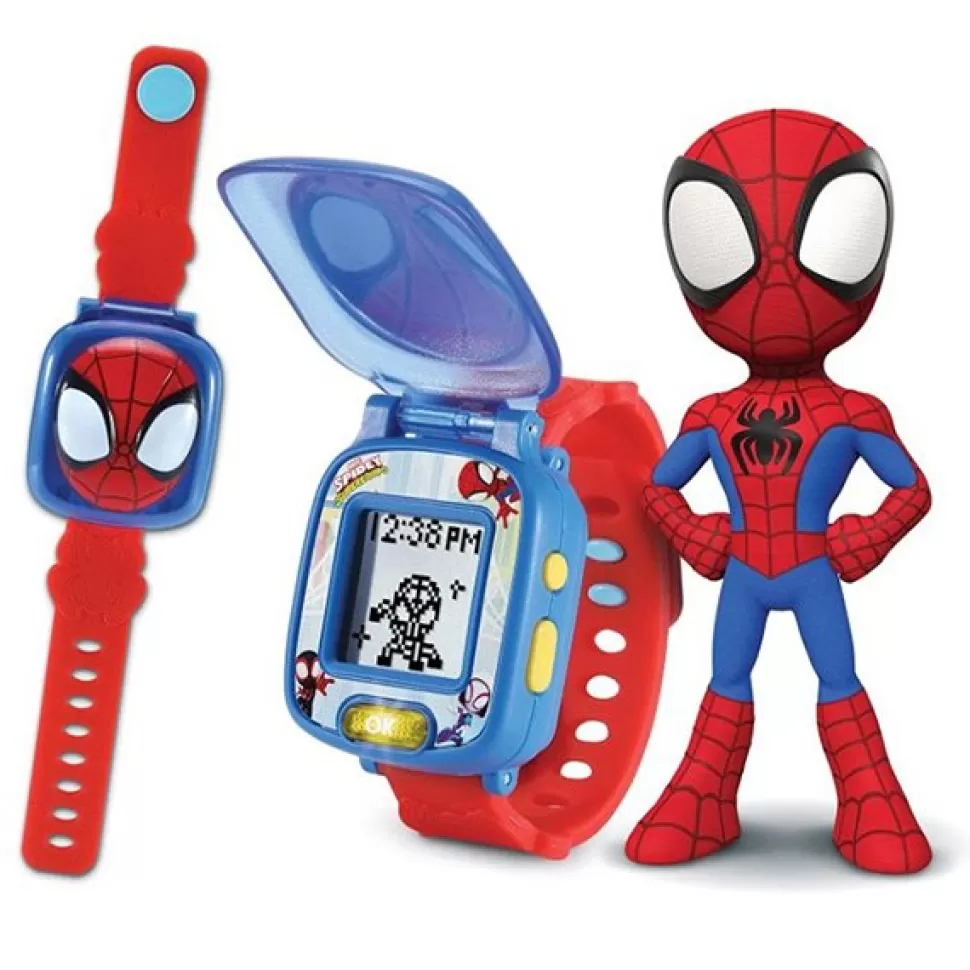 Brinquedos Homem Aranha Spidey E Equipe Relogio Educacional< Brinquedos Educativos