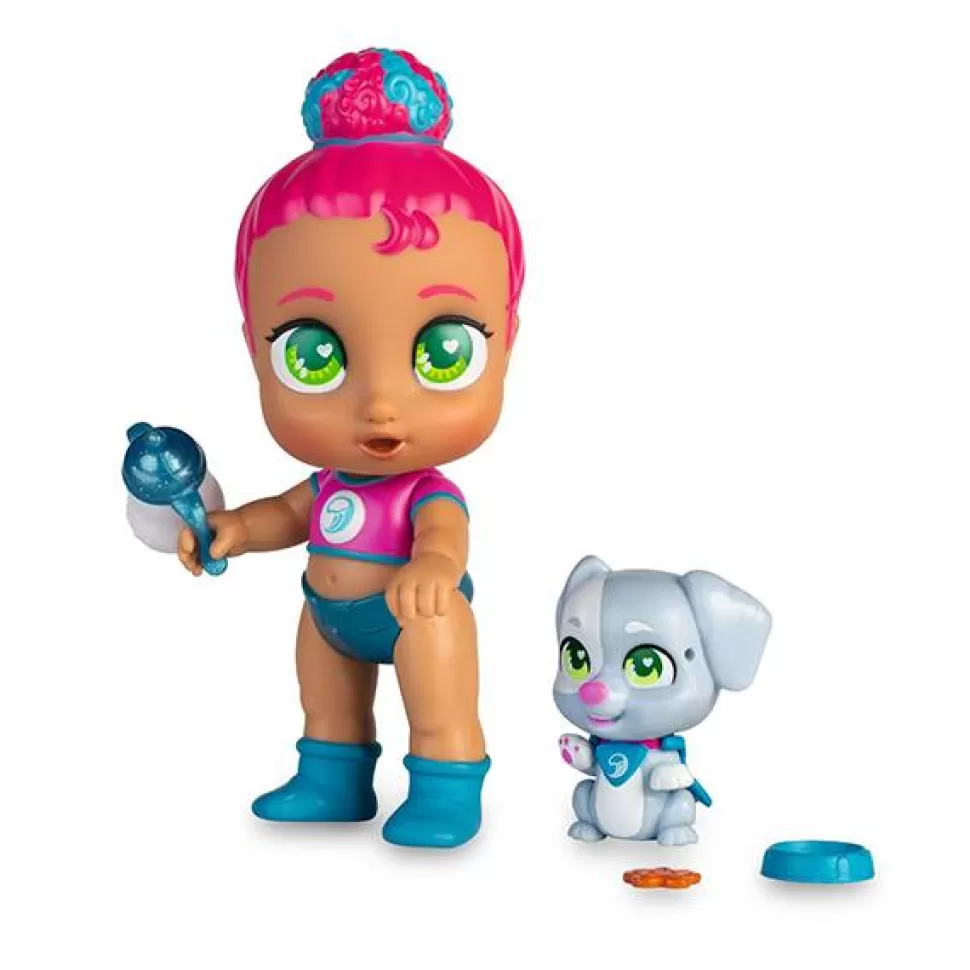Discount Brinquedos Super Cute Super Cute Mini Boneca Glitzy Cool Com Animal De Estimacao 12Cm