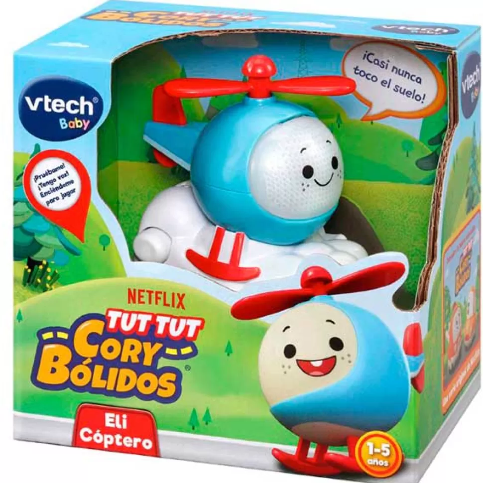 Brinquedos Bip Bip Bólides Vtech Tut Tut Cory Bolidos Eli Copter< Brinquedos De Aviões